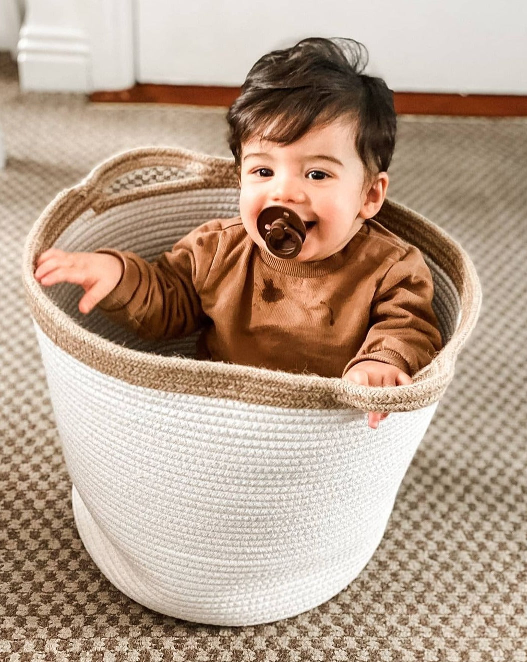 Bibs Pacifier - Mocha Baby Essentials BIBS   