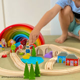 Figure of Eight Train Set by Bigjigs Toys US