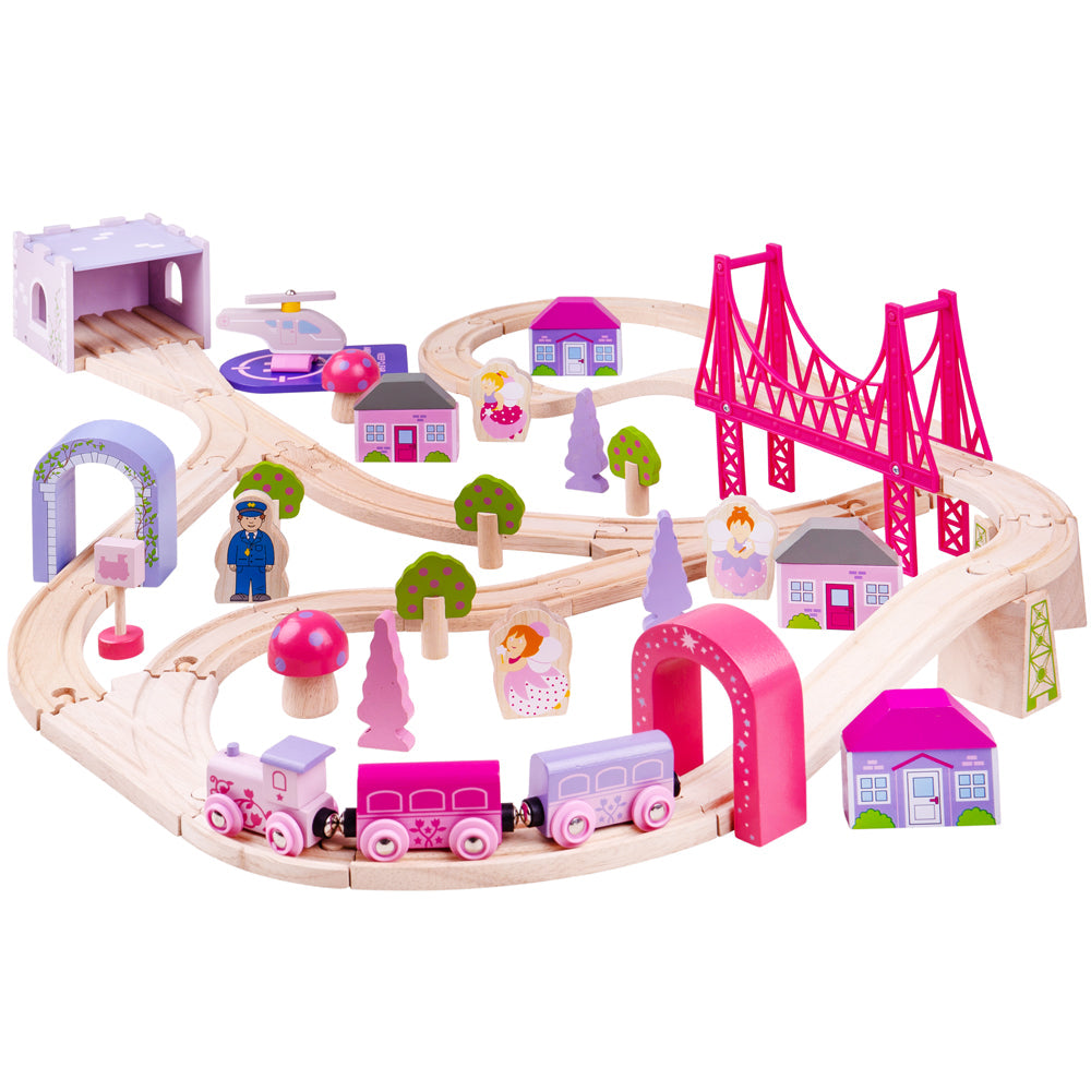 Fairy Town Train Set by Bigjigs Toys US  Bigjigs Toys US   