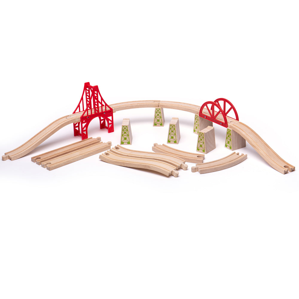 Bridge Expansion Set by Bigjigs Toys US  Bigjigs Toys US   