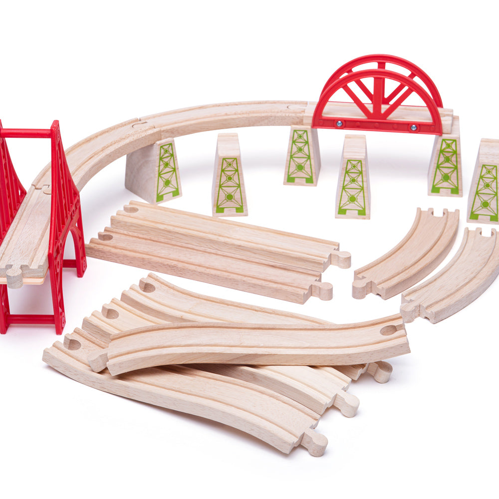 Bridge Expansion Set by Bigjigs Toys US  Bigjigs Toys US   