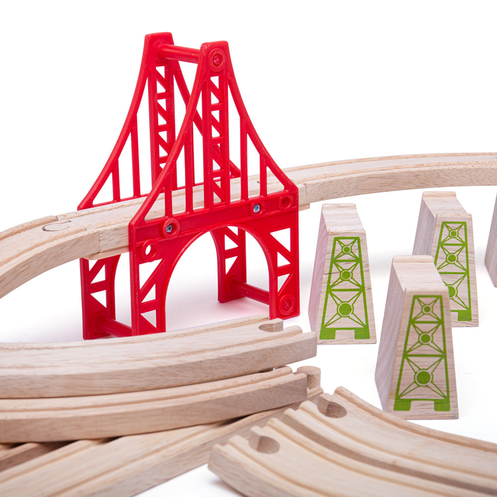 Bridge Expansion Set by Bigjigs Toys US  Bigjigs Toys US   