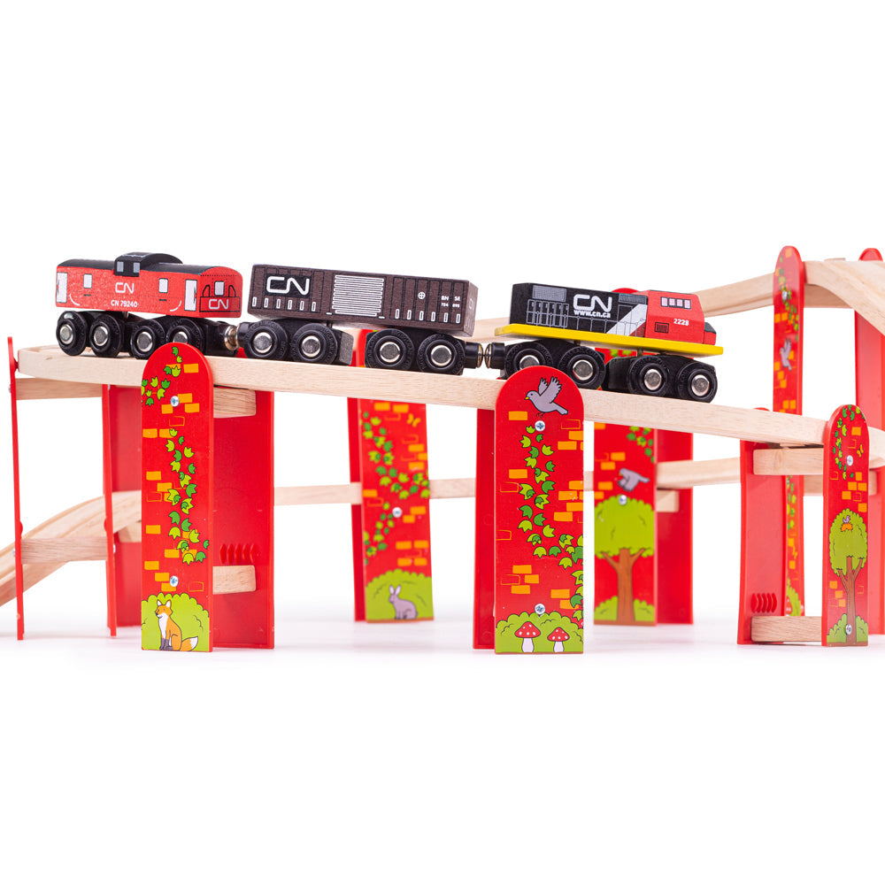 High Level Track Expansion Pack by Bigjigs Toys US  Bigjigs Toys US   