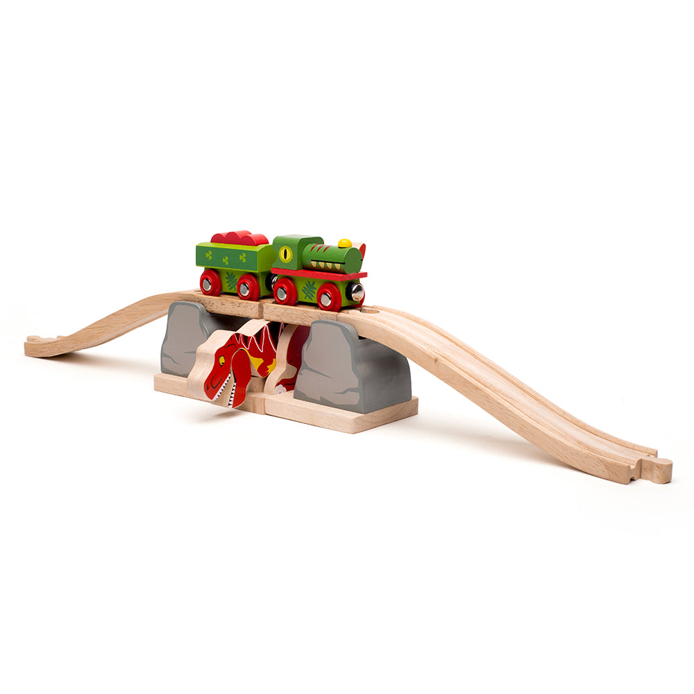 T-Rex Bursting Bridge by Bigjigs Toys US  Bigjigs Toys US   