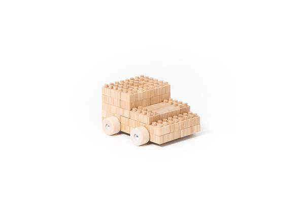 Eco-bricks Bamboo - 24 Piece Blocks Once Kids   