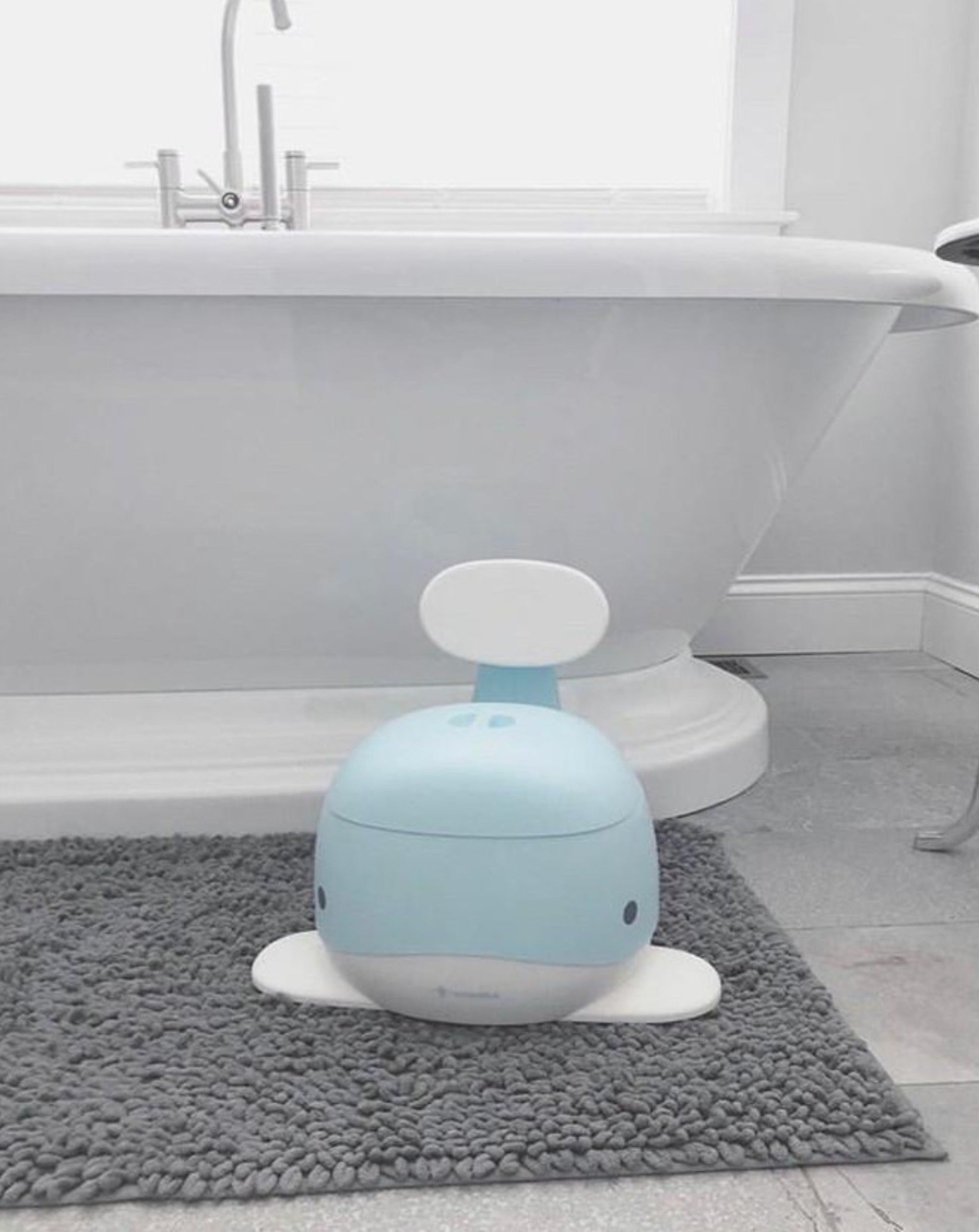 Moby Whale Potty Trainer - Blue Training Potties Be Mindful   