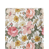 Changing Pad Cover - Vintage bright floral