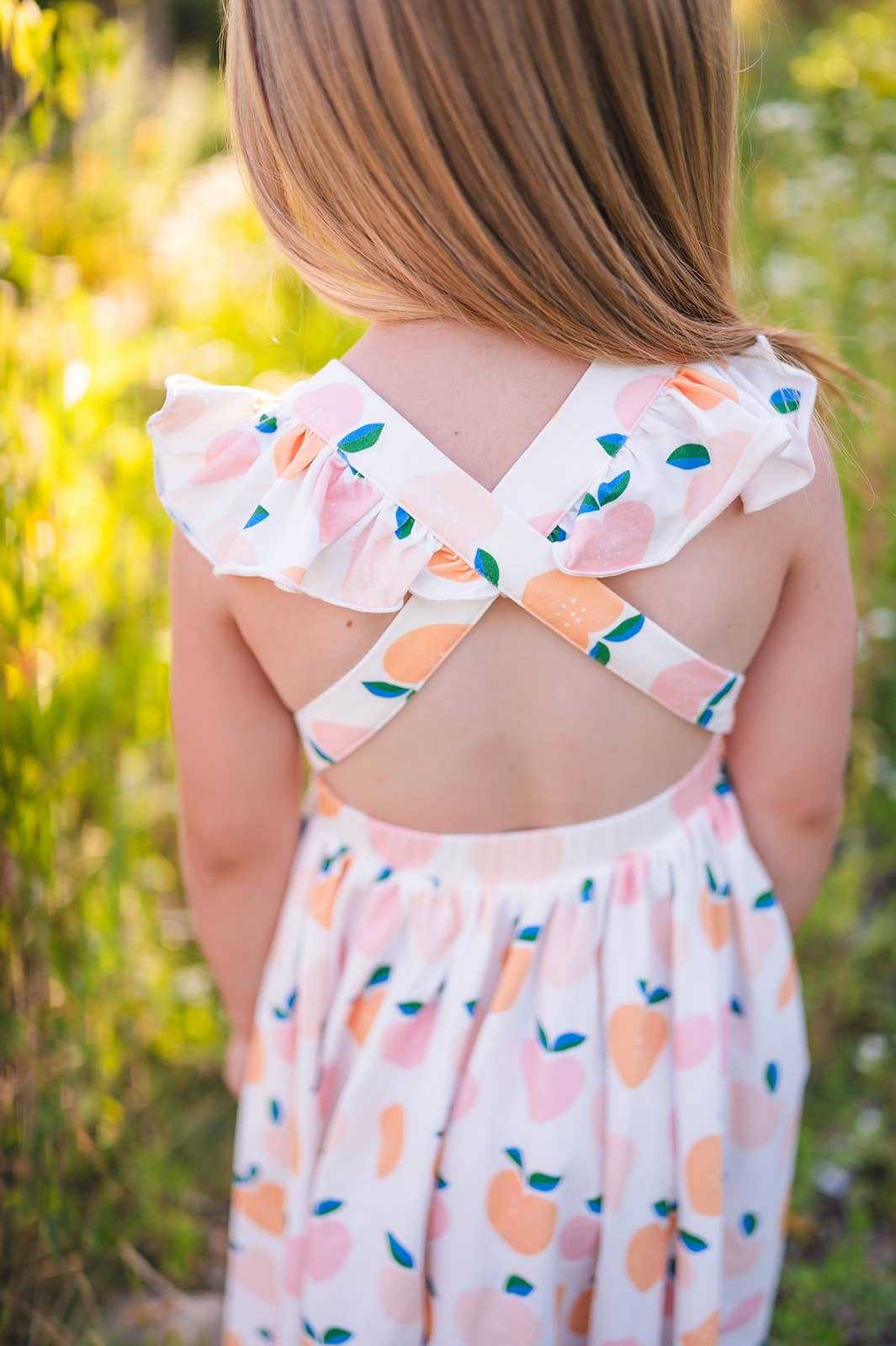 Rosita Dress in Sweet Peach  Ollie Jay   