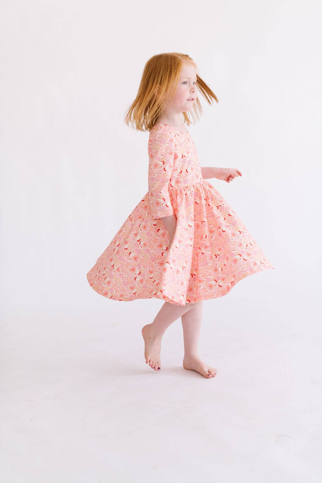 Emile Dress in Fluffy Wishes  Ollie Jay   