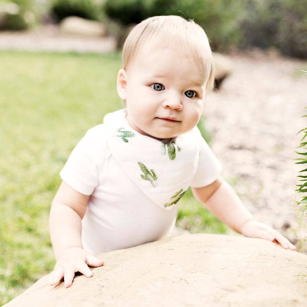 Saguaro Muslin Bandana Bib Feeding Bebe Au Lait   