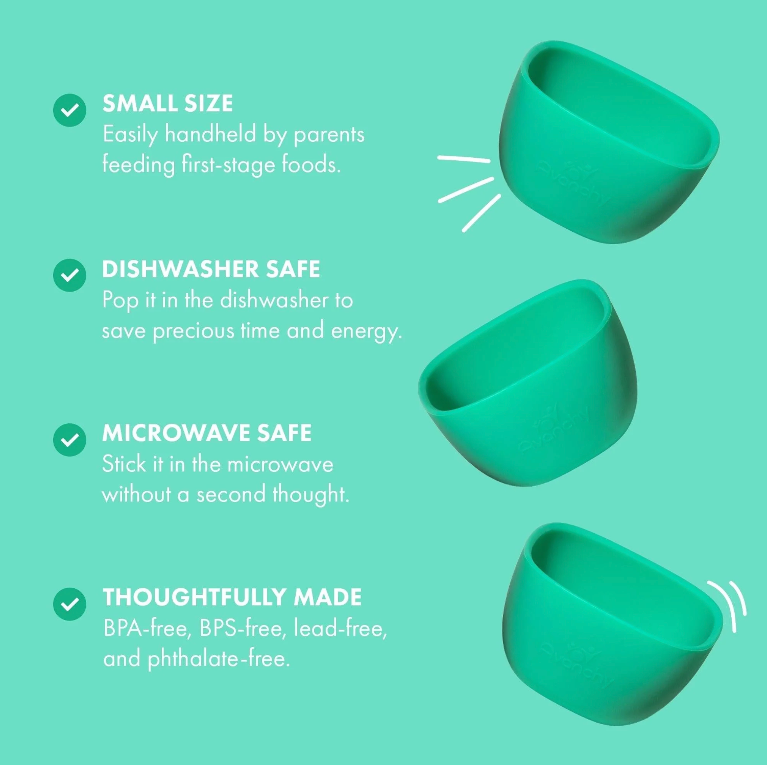 5 oz. Avanchy La Petite Mini Silicone Baby Cup Sippy Cups Avanchy Sustainable Baby Dishware   