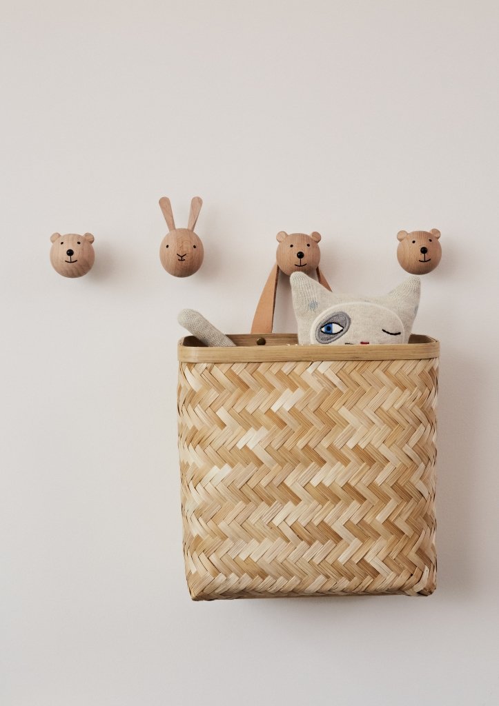 Sporta Wall Basket - Nature Accessories OYOY   