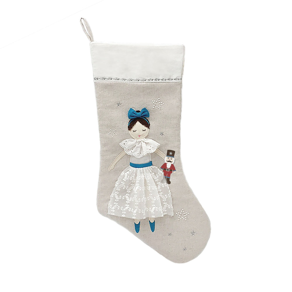 'Clara' Nutcracker Themed Christmas Stocking Stocking MON AMI   