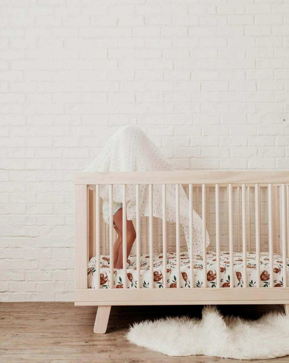 Slow Living Crib Sheet Baby Essentials Clementine Kids   