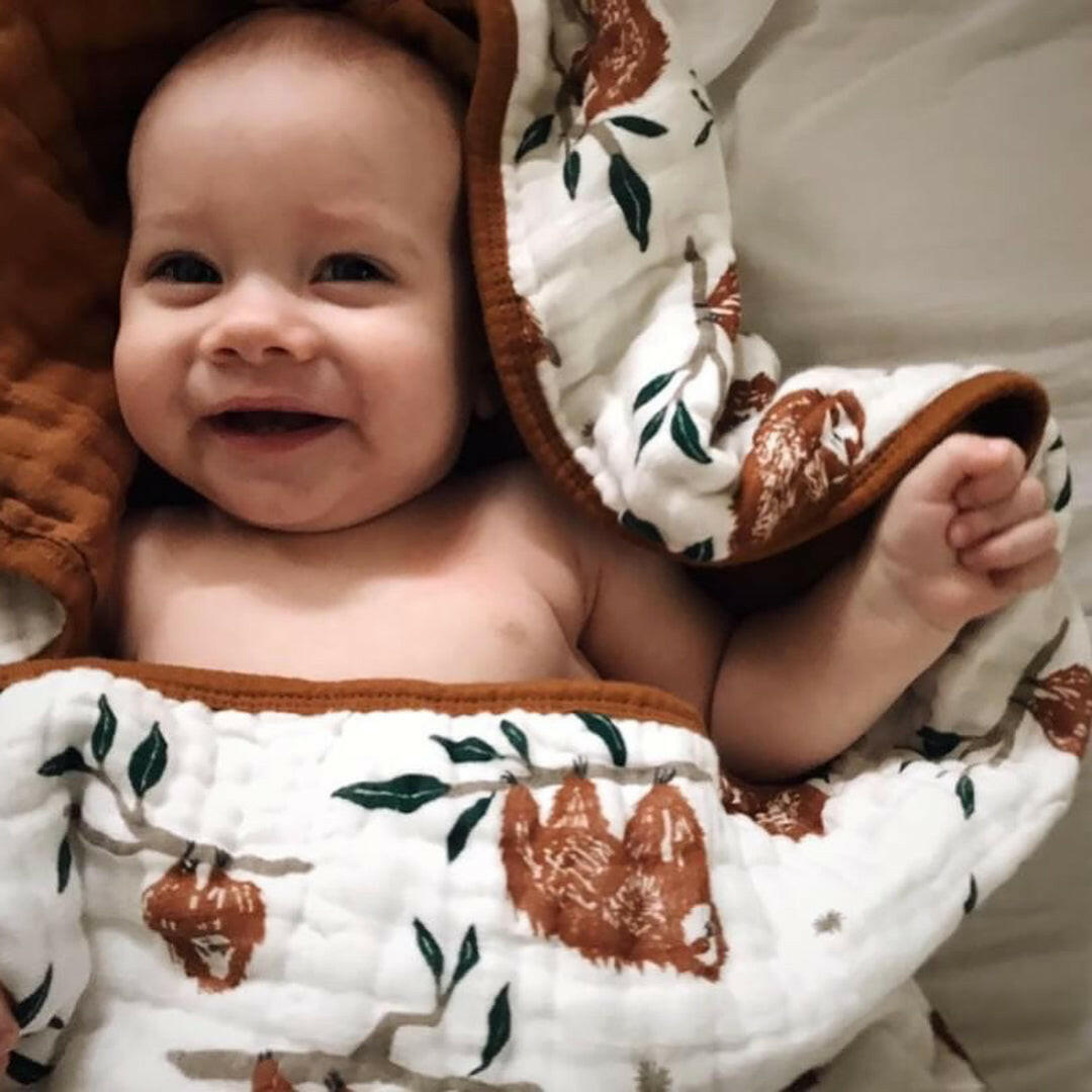 Slow Living Reversible Quilt Baby Essentials Clementine Kids   