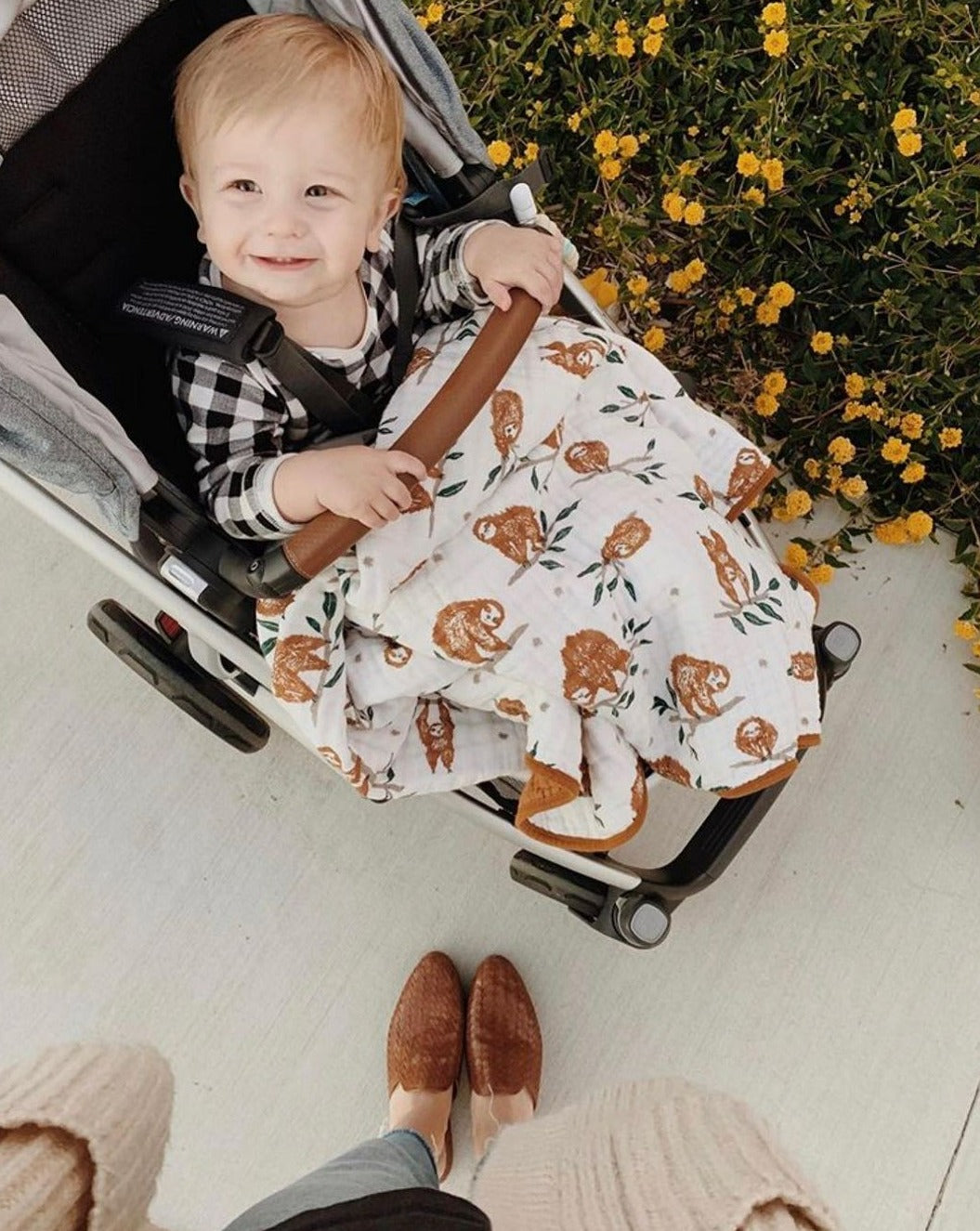 Slow Living Reversible Quilt Baby Essentials Clementine Kids   