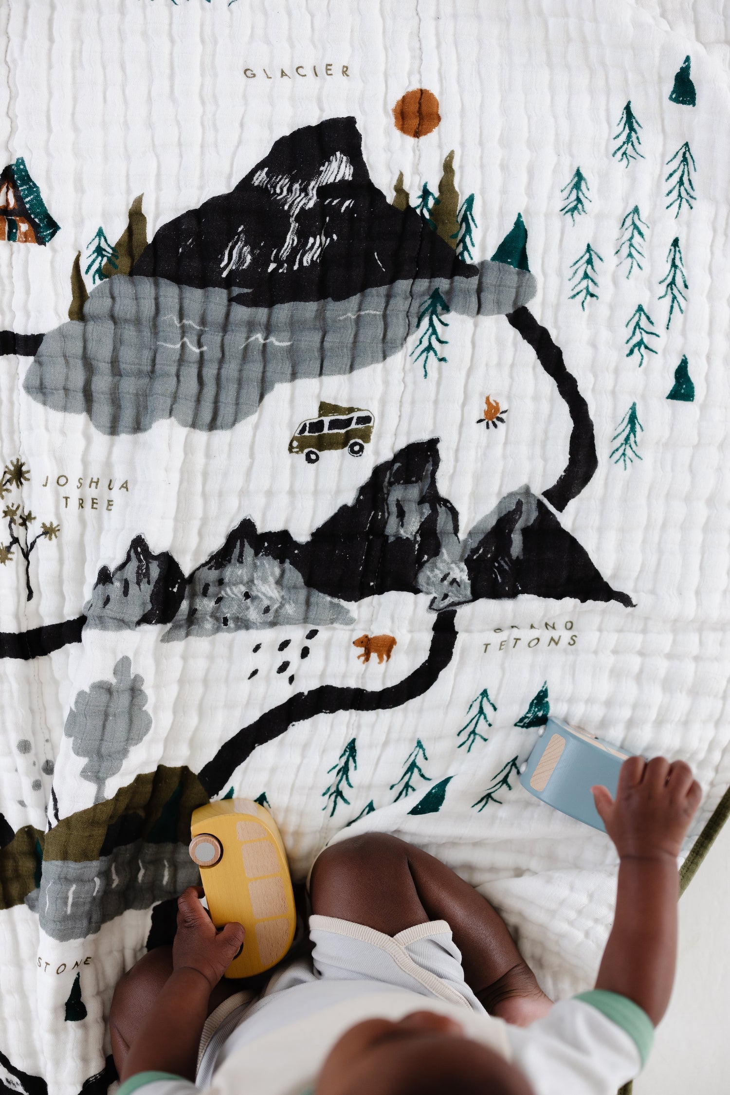 National Parks Quilt Quilts Clementine Kids   