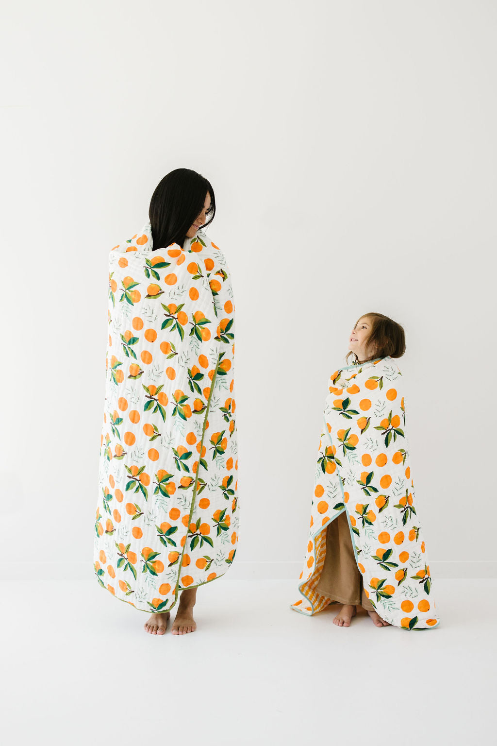 Large Clementine Throw Blanket Quilts Clementine Kids   