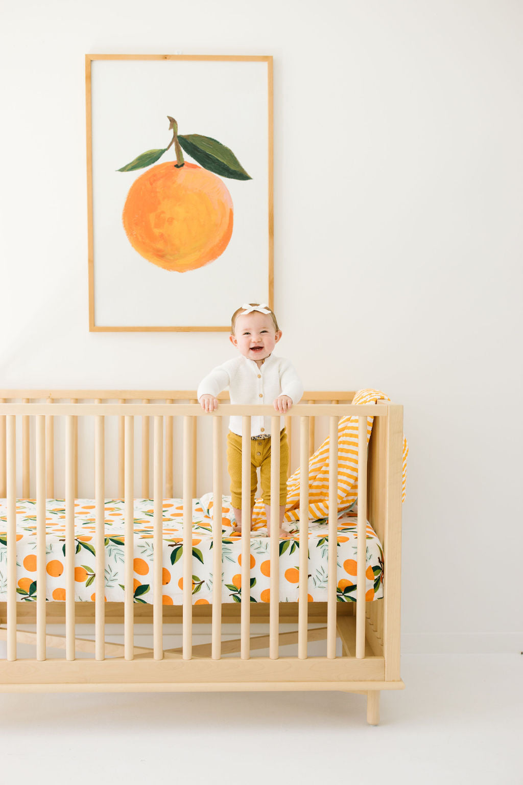 Clementine Crib Sheet Crib Sheets Clementine Kids   