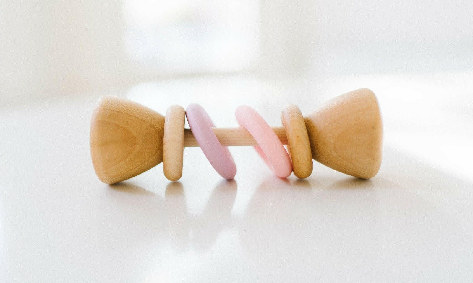 Color Block Classic Baby Rattle Rattles Bannor Toys   