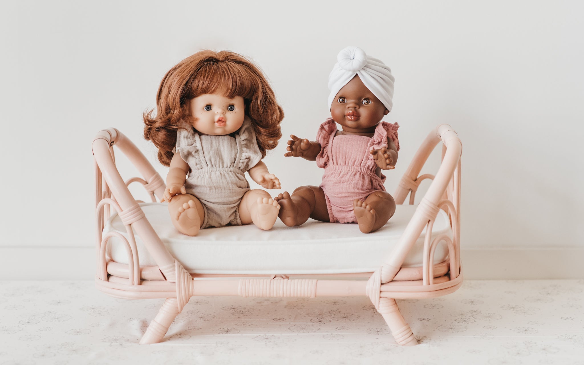 Quinn Doll Daybed - Natural Doll Furniture Ellie & Becks Co.   