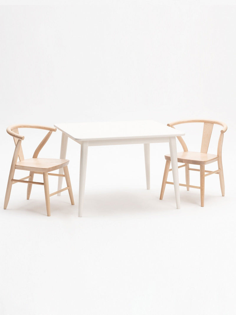 Crescent Table - White | Milton & Goose Kids Furniture