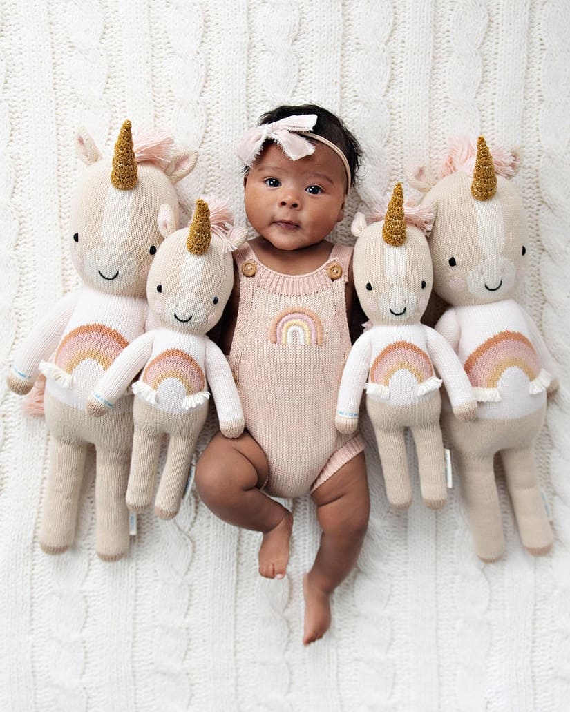 Zara the unicorn Stuffies Cuddle + Kind   