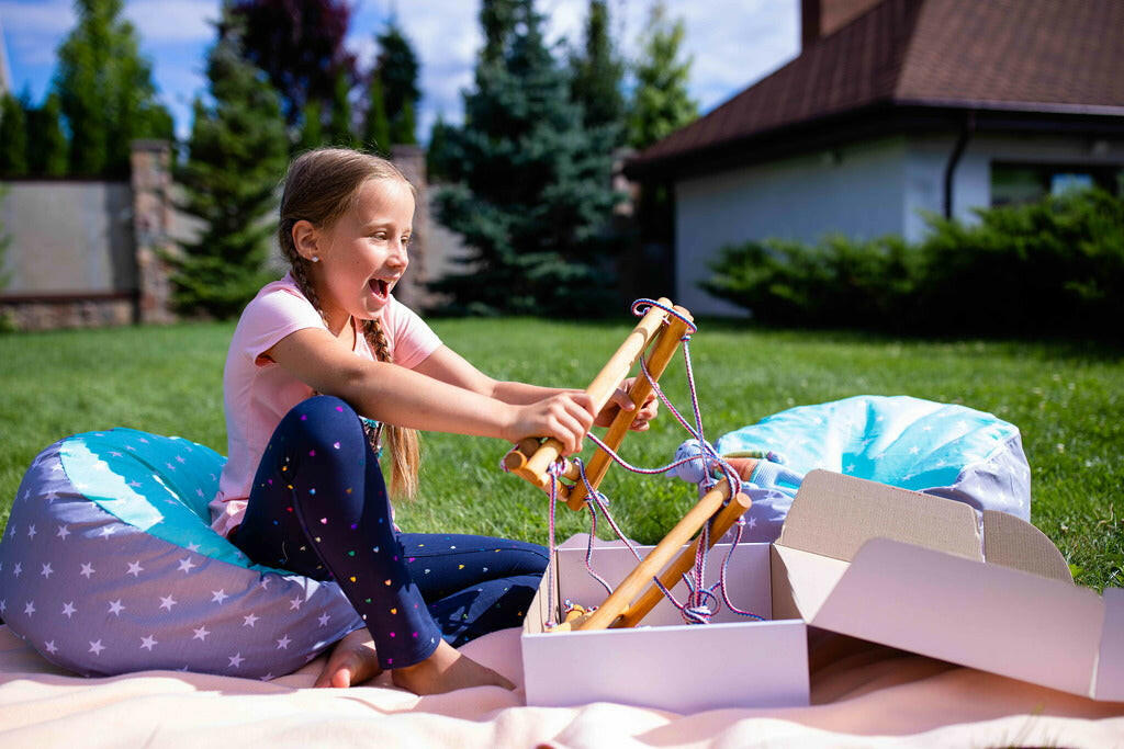 Triangle rope ladder for kids Single Swing Goodevas   