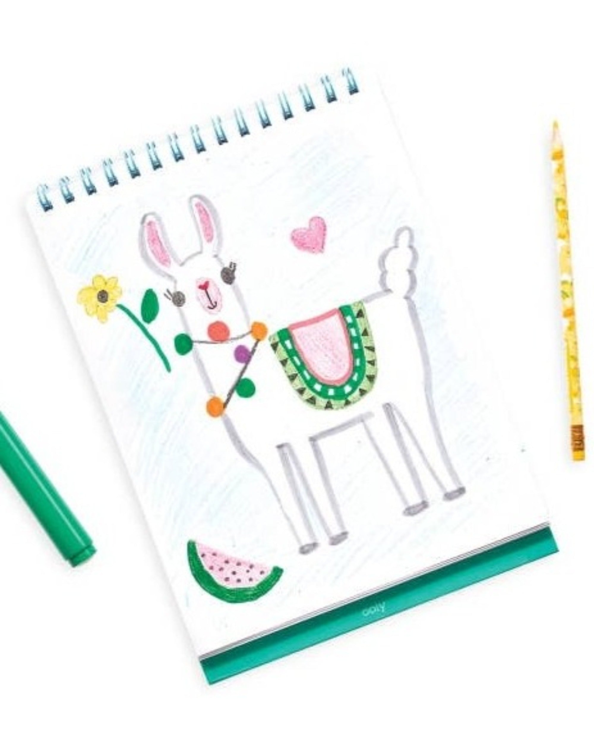 Standing Sketchbook: Funtastic Friends Art Supplies OOLY - Art & School Supplies   