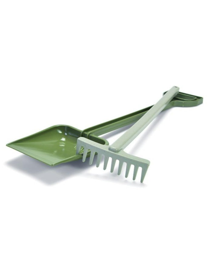 Green Bean Shovel and Rake Kids Toys Dantoy   