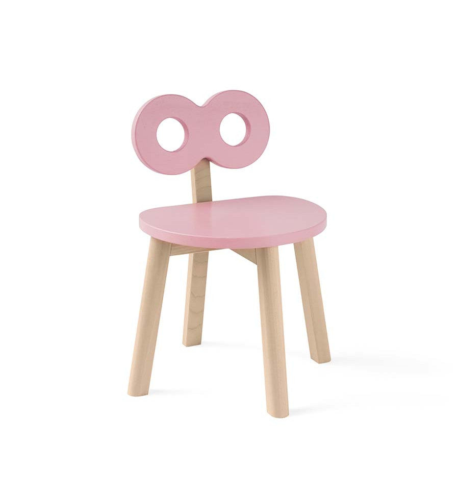 Double-O Children's Chair Pink Children's Furniture Ooh Noo   