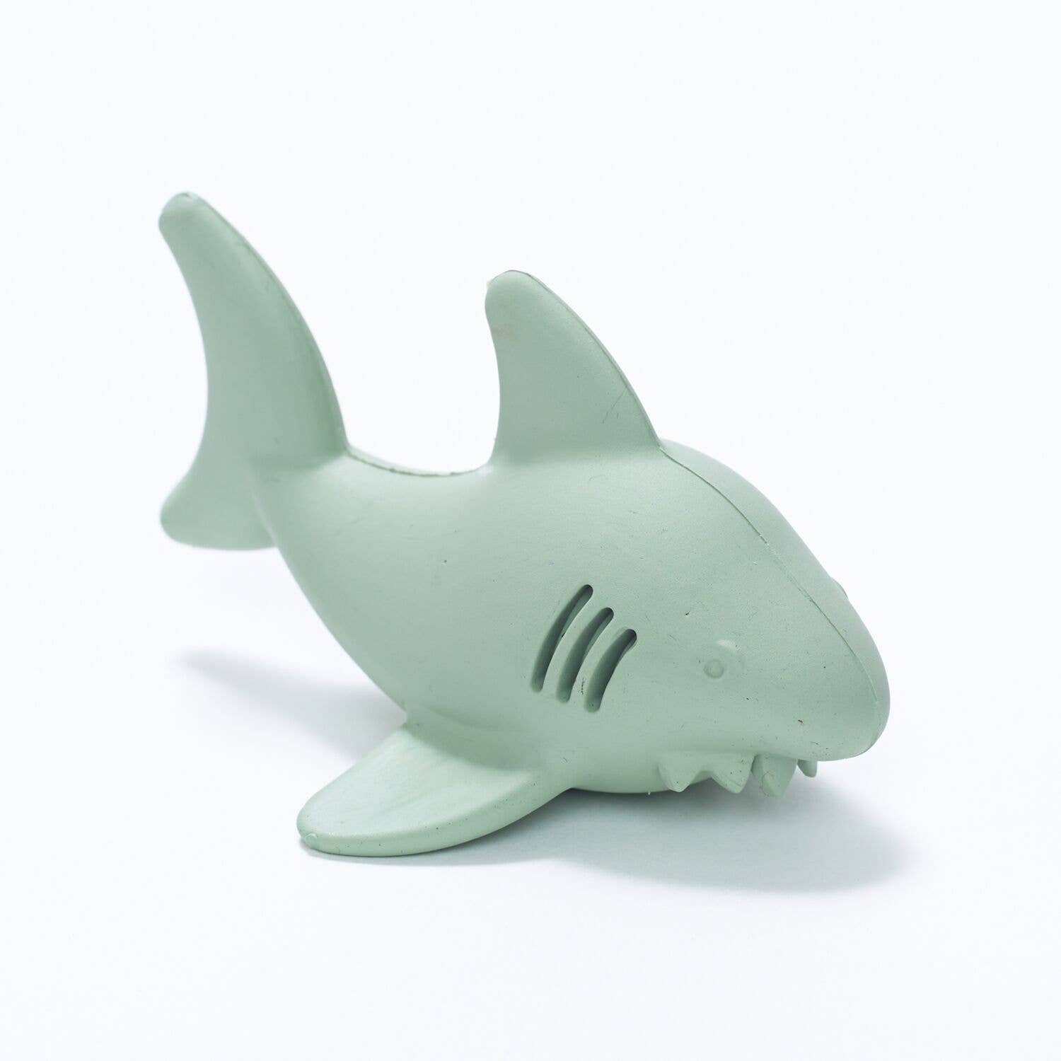 Bathtub Pals - Natural Rubber - Extra Large Drain Holes! - Shark Bath Toys BeginAgain   