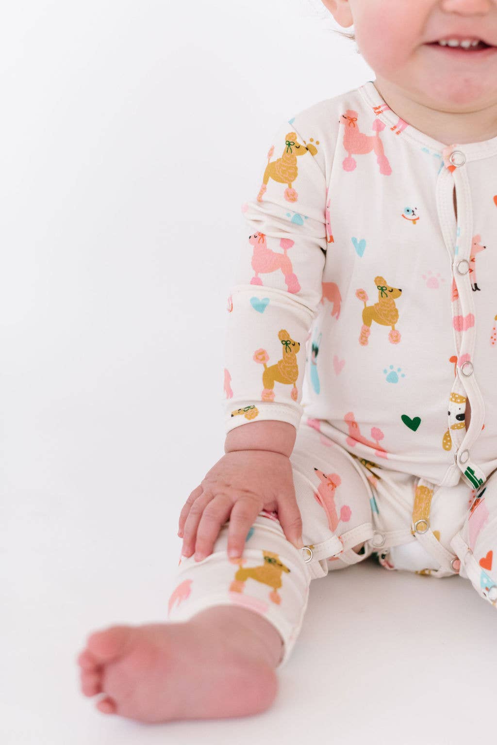 Baby Pajama in Puppy Love  Ollie Jay   