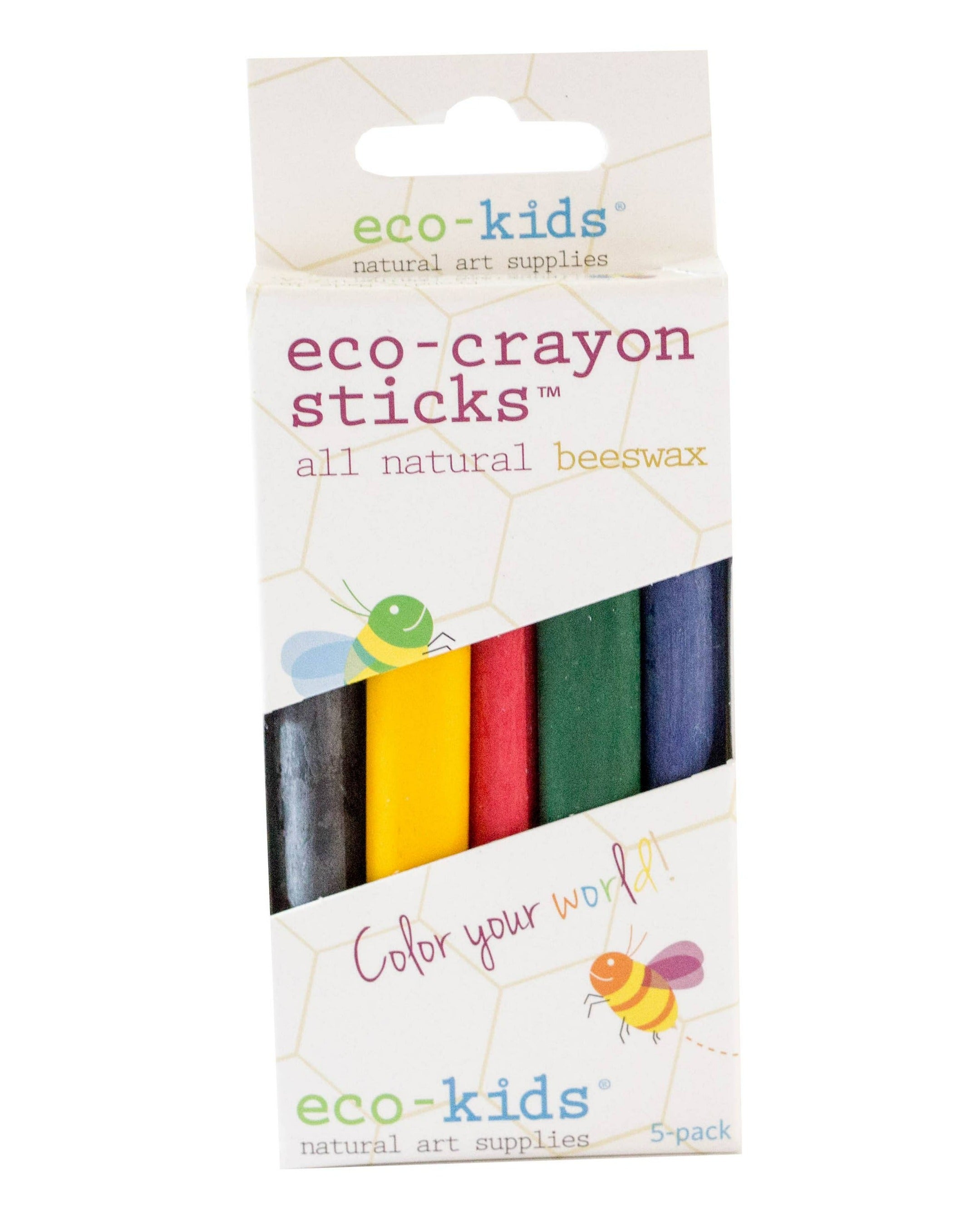 Eco-crayon sticks - 10 pack Art Supplies Eco Kids   