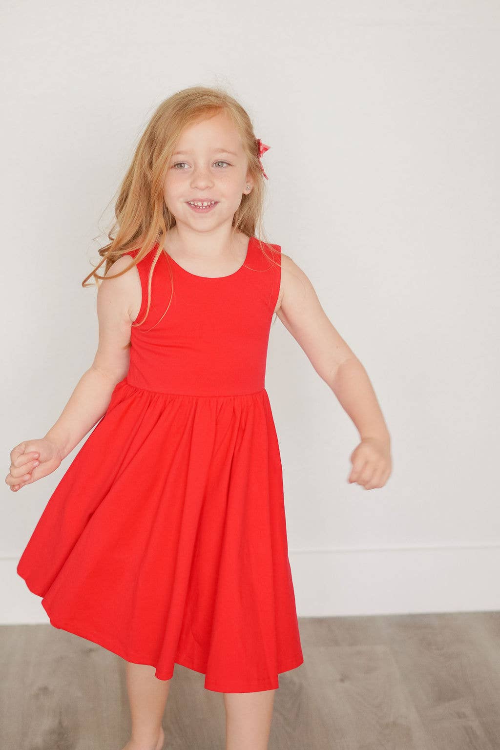 Tank Twirl in Scarlet dress Ollie Jay   