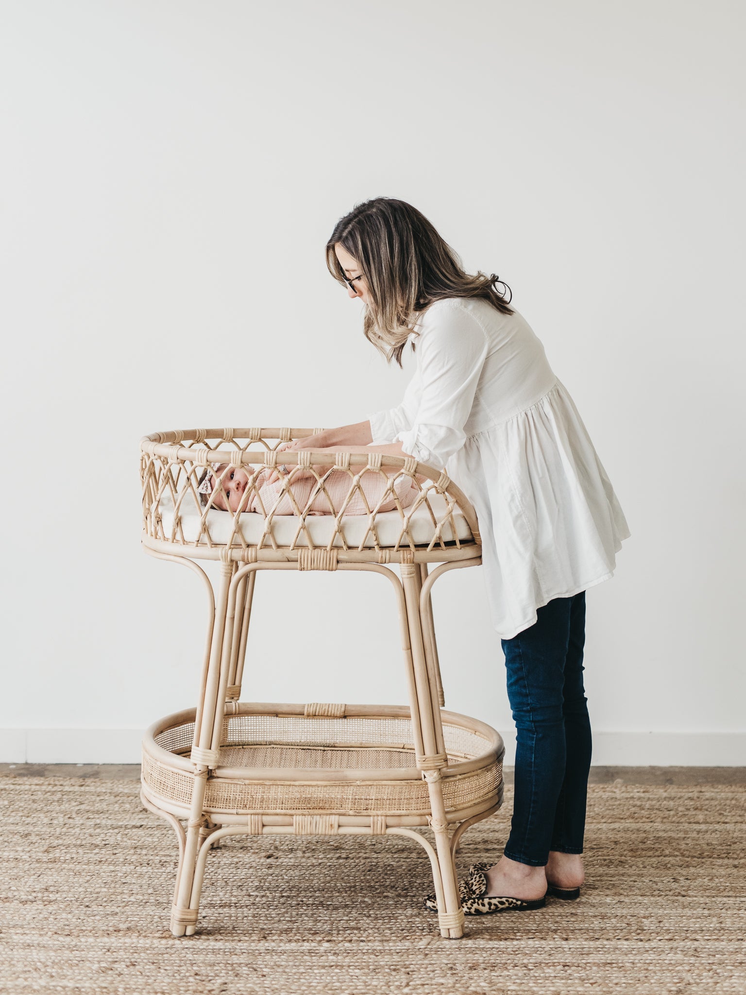 Aria Full-Sized Changing Table Furniture Ellie & Becks Co.   