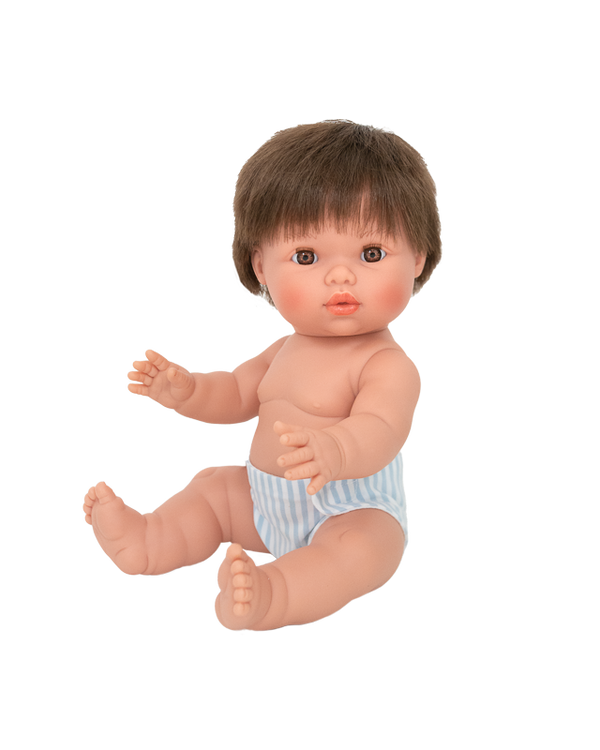 Baby Boy Doll - Brunette  Miniland – Little Wonder & Co