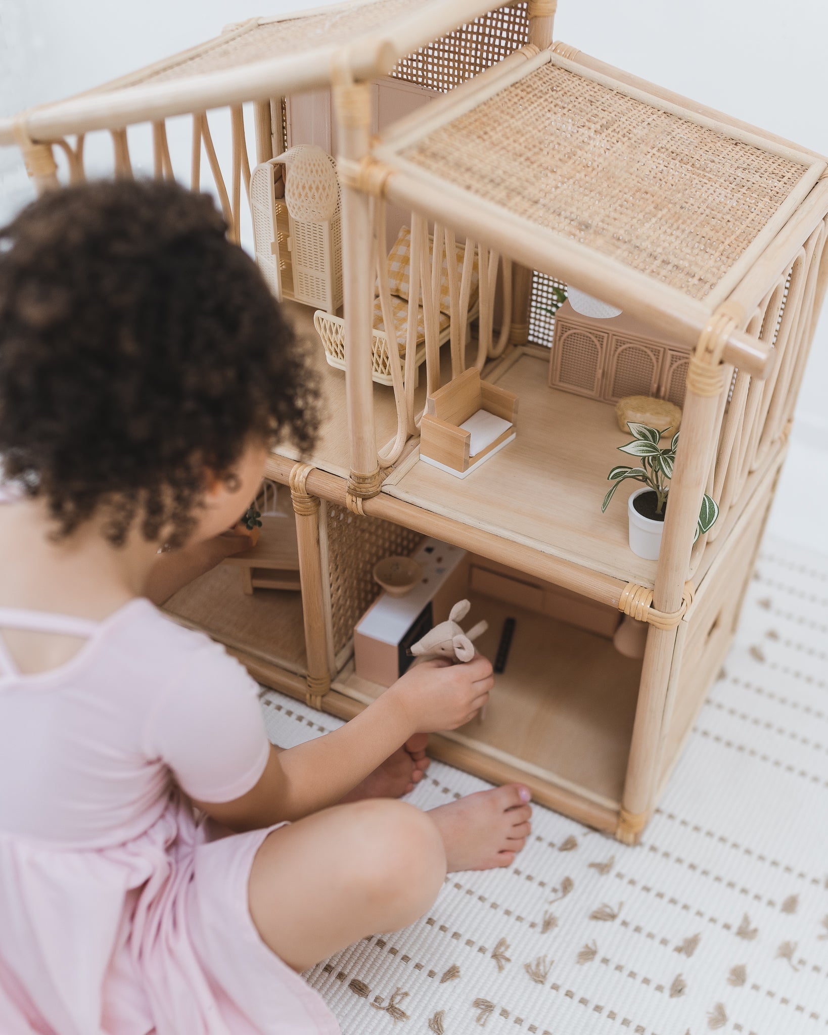 Edie Rattan Dollhouse Toys Ellie & Becks Co.   