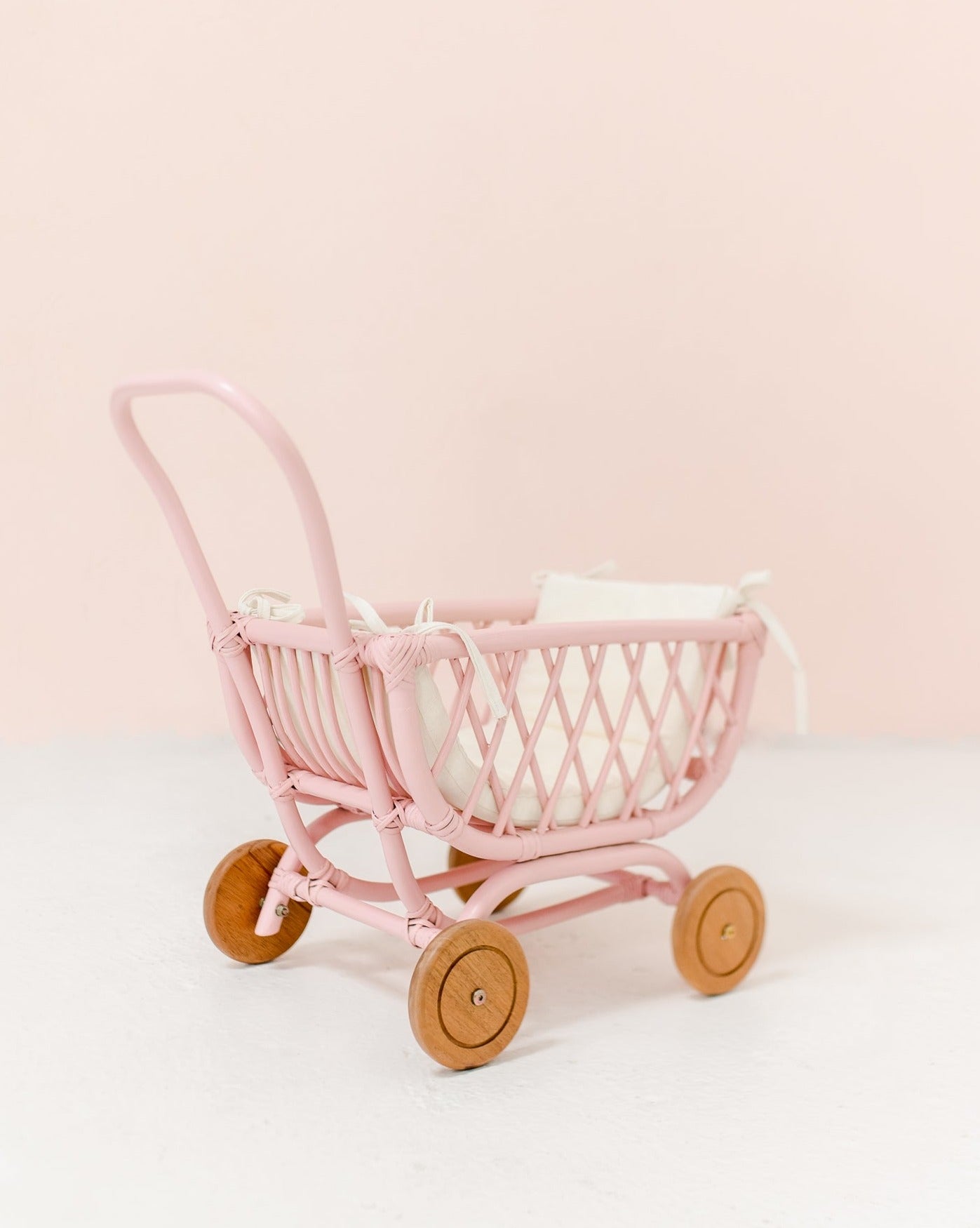 Clara Cart - Light Pink Doll Furniture Ellie & Becks Co.   