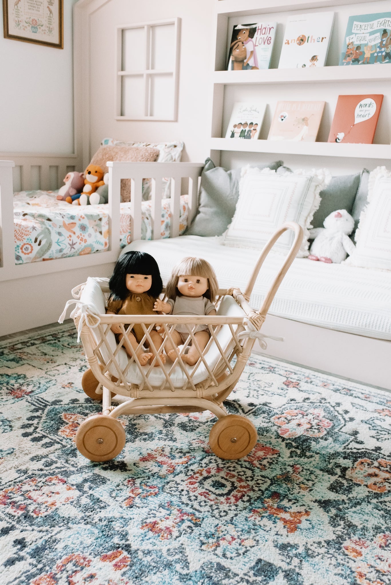 Clara Cart Natural Doll Furniture Ellie & Becks Co.   