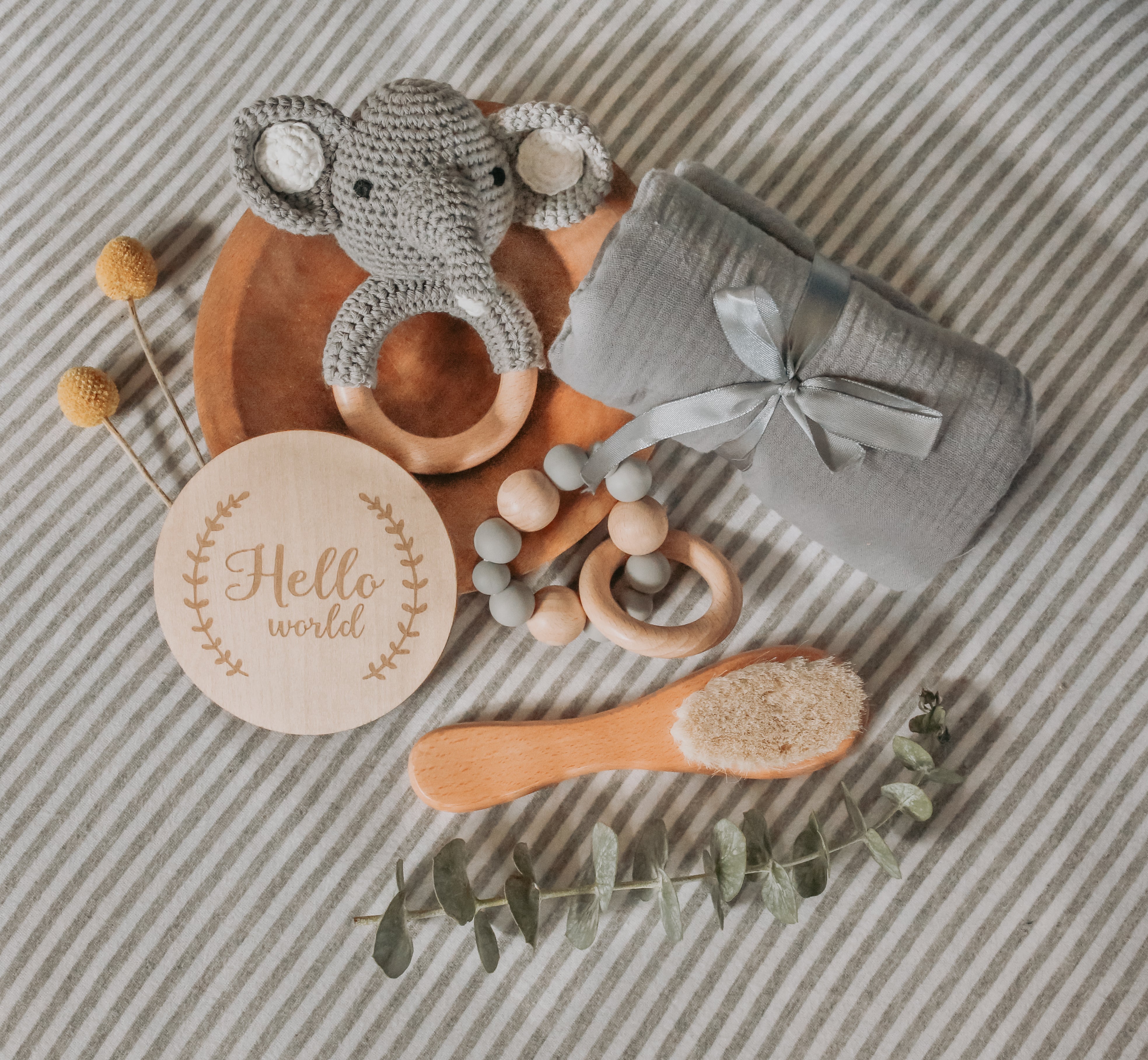 Newborn Gift Box Baby Gift Sets embé® Grey Elephant  