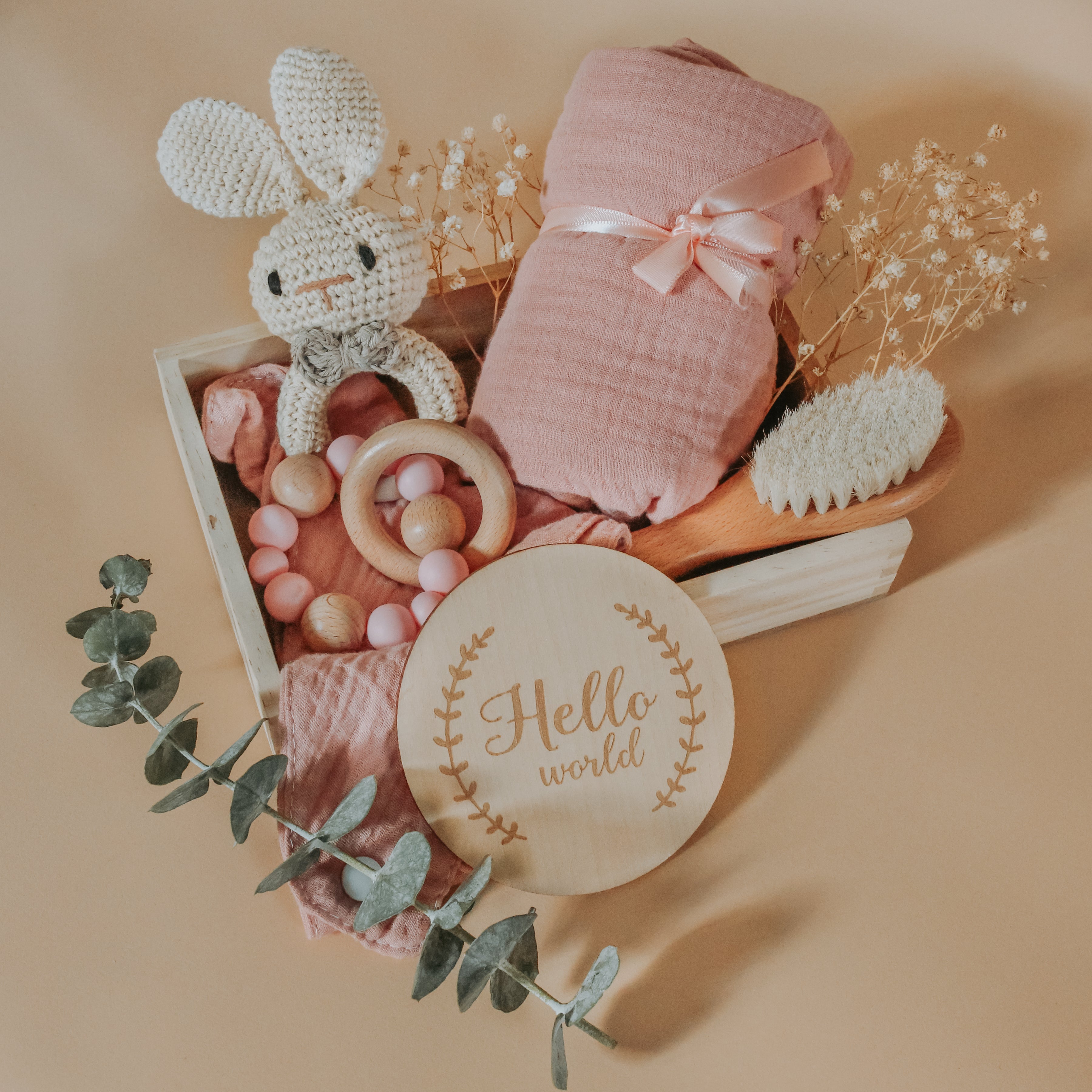 Newborn Gift Box Baby Gift Sets embé® Pink Bunny  