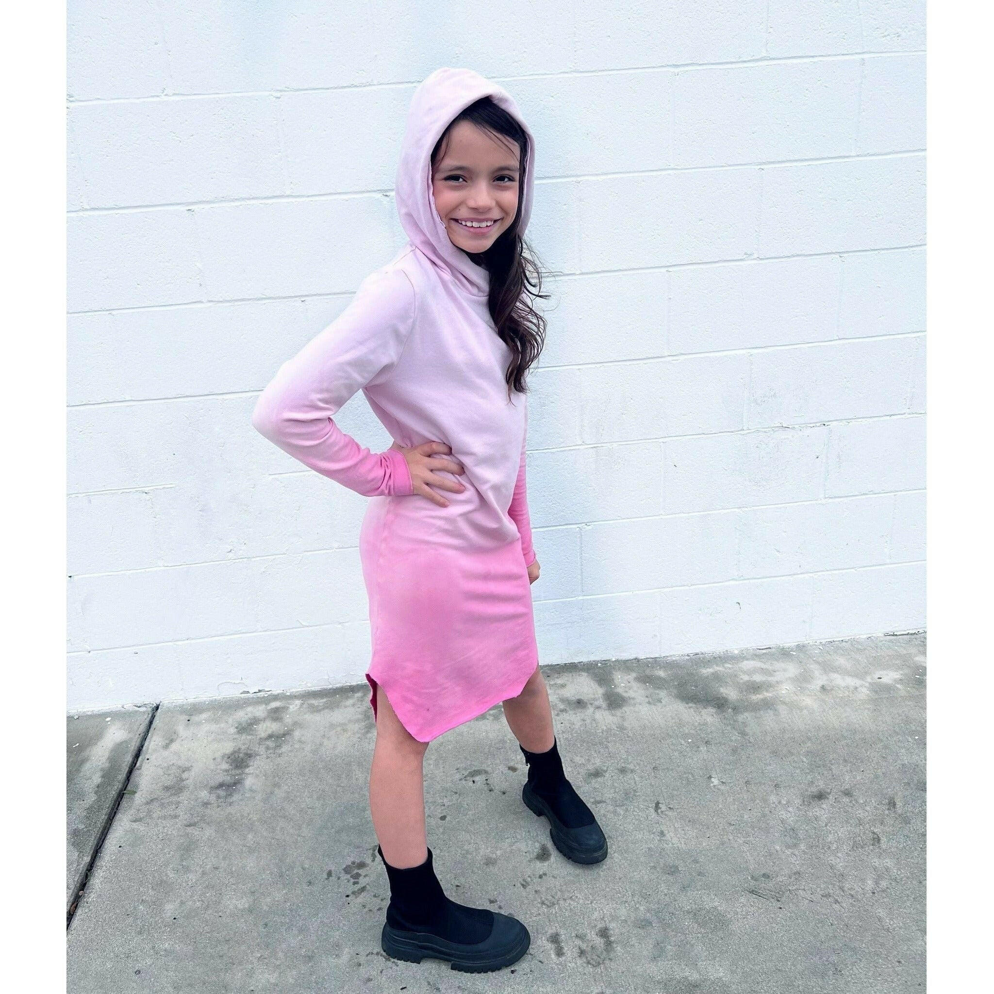 Organic Luna  Hoodie Dress Dresses Be Mi Los Angeles   