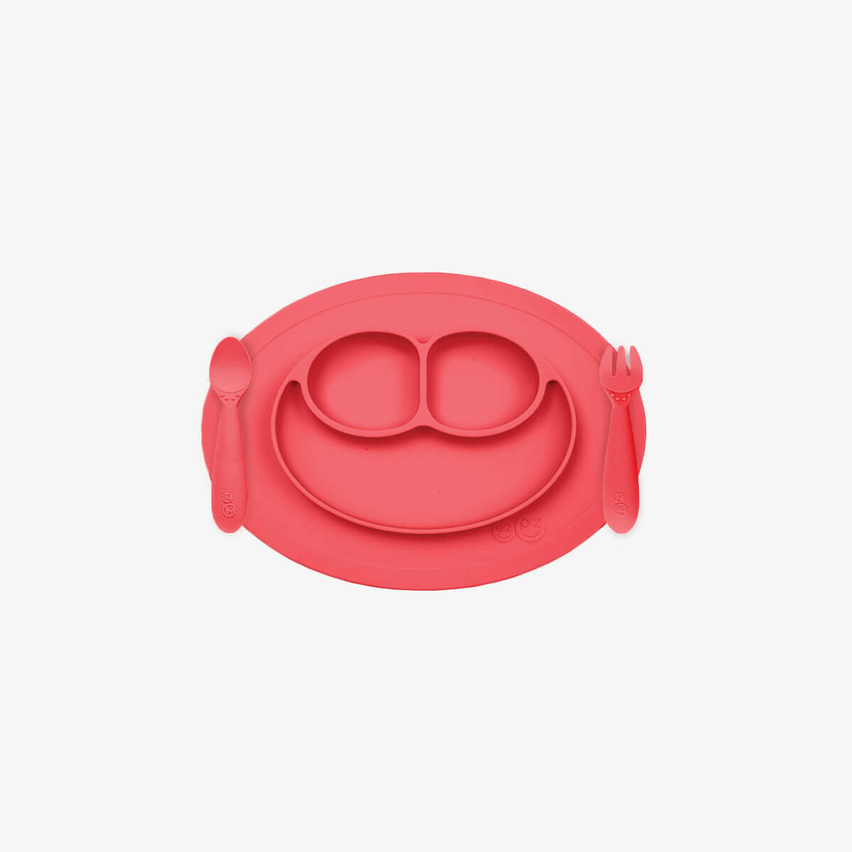 Mini Feeding Set Retail ezpz Coral  