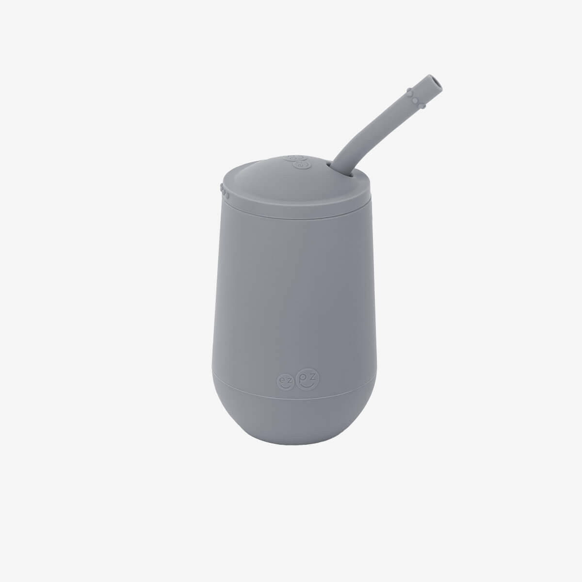 Happy Cup + Straw System Retail ezpz Gray  
