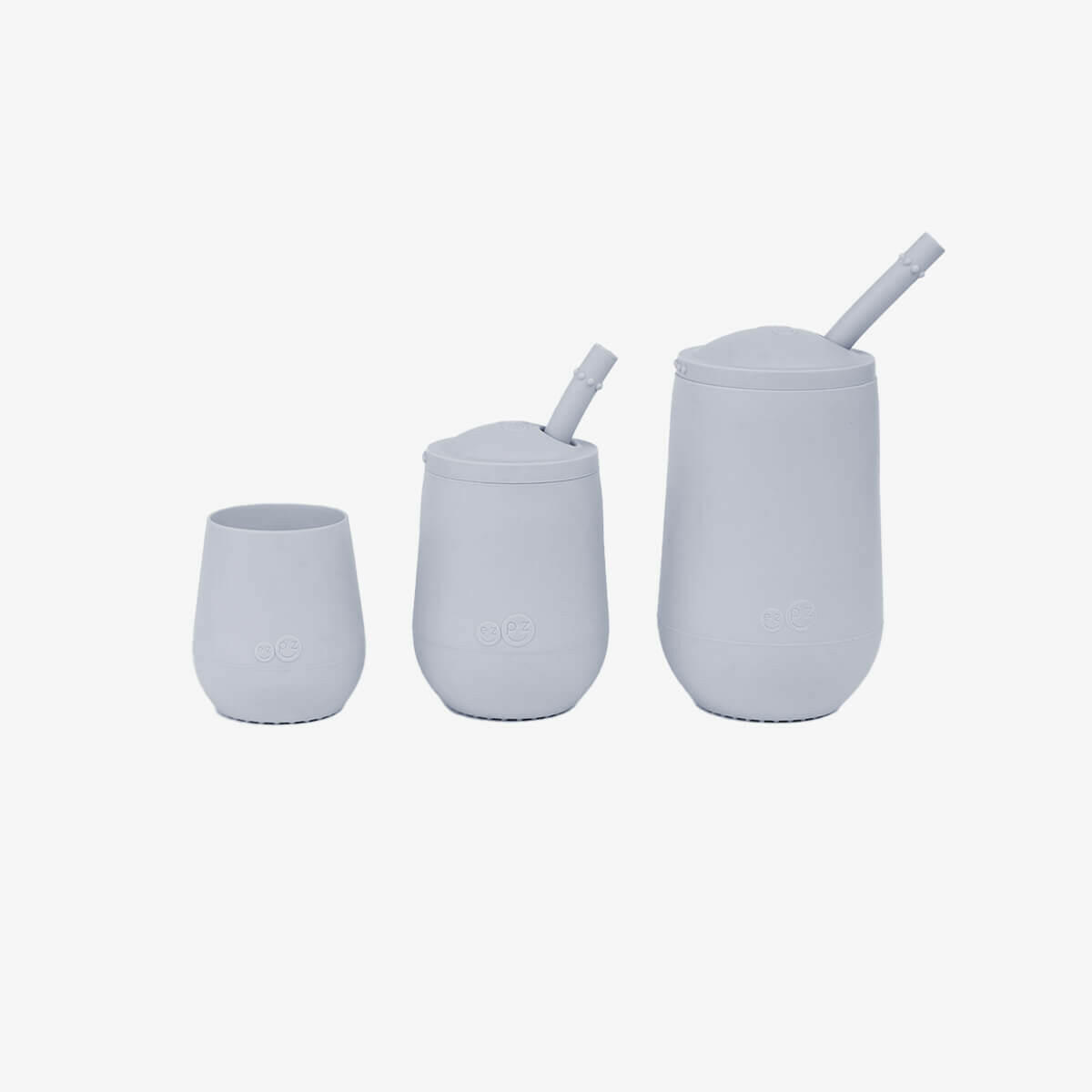 Developmental Cup Set Retail ezpz Pewter  