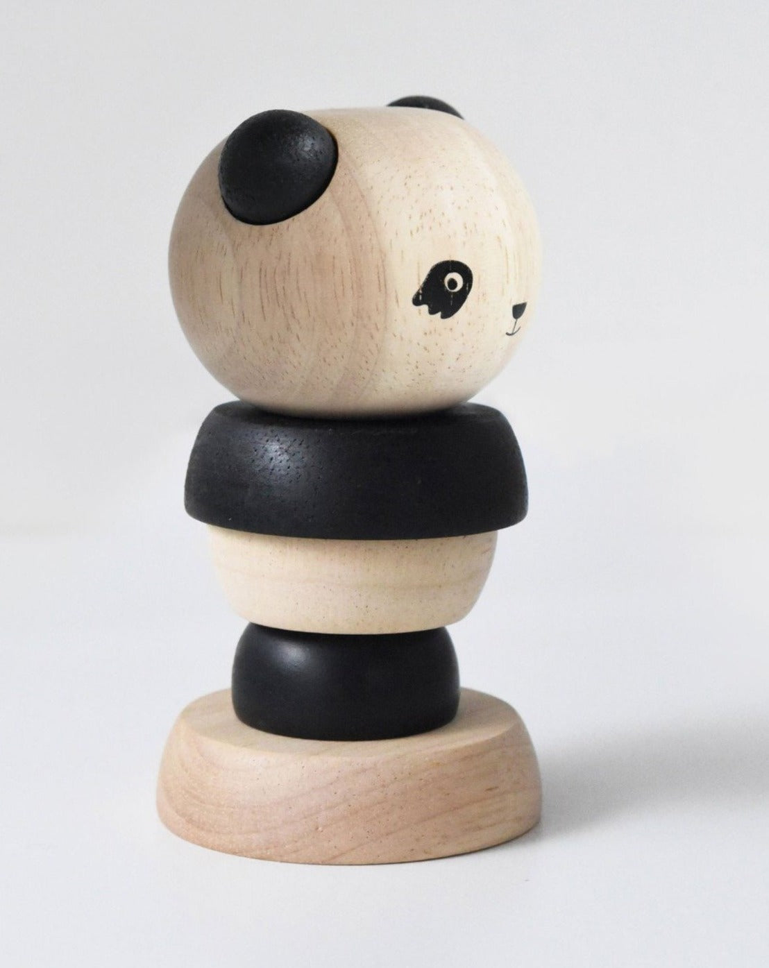 Wood Stacker - Panda Baby Toys Wee Gallery   