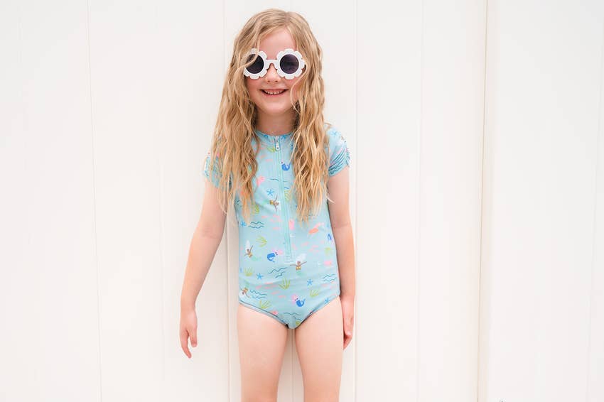 Zoey Swim in Mermaid  Ollie Jay   