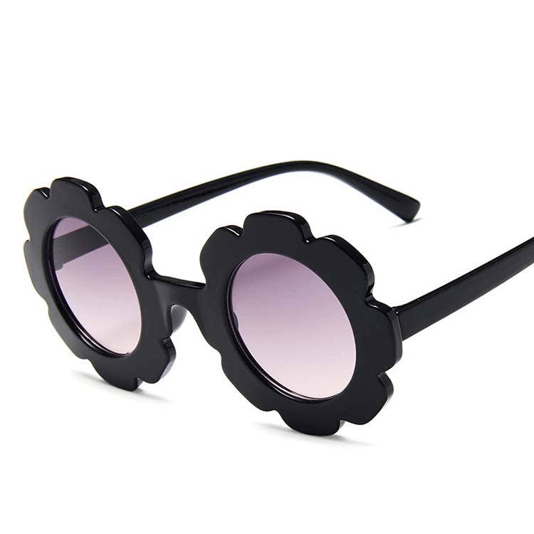 Flower Sunnies - Black Sunglasses Miss Mimi by MKS Miminoo   