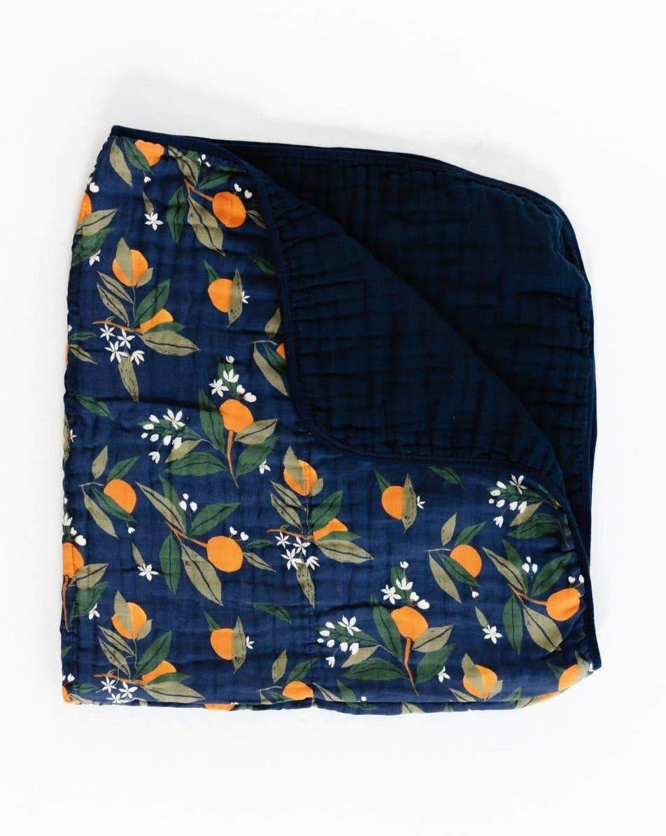 Orange Blossom Quilt Baby Essentials Clementine Kids   